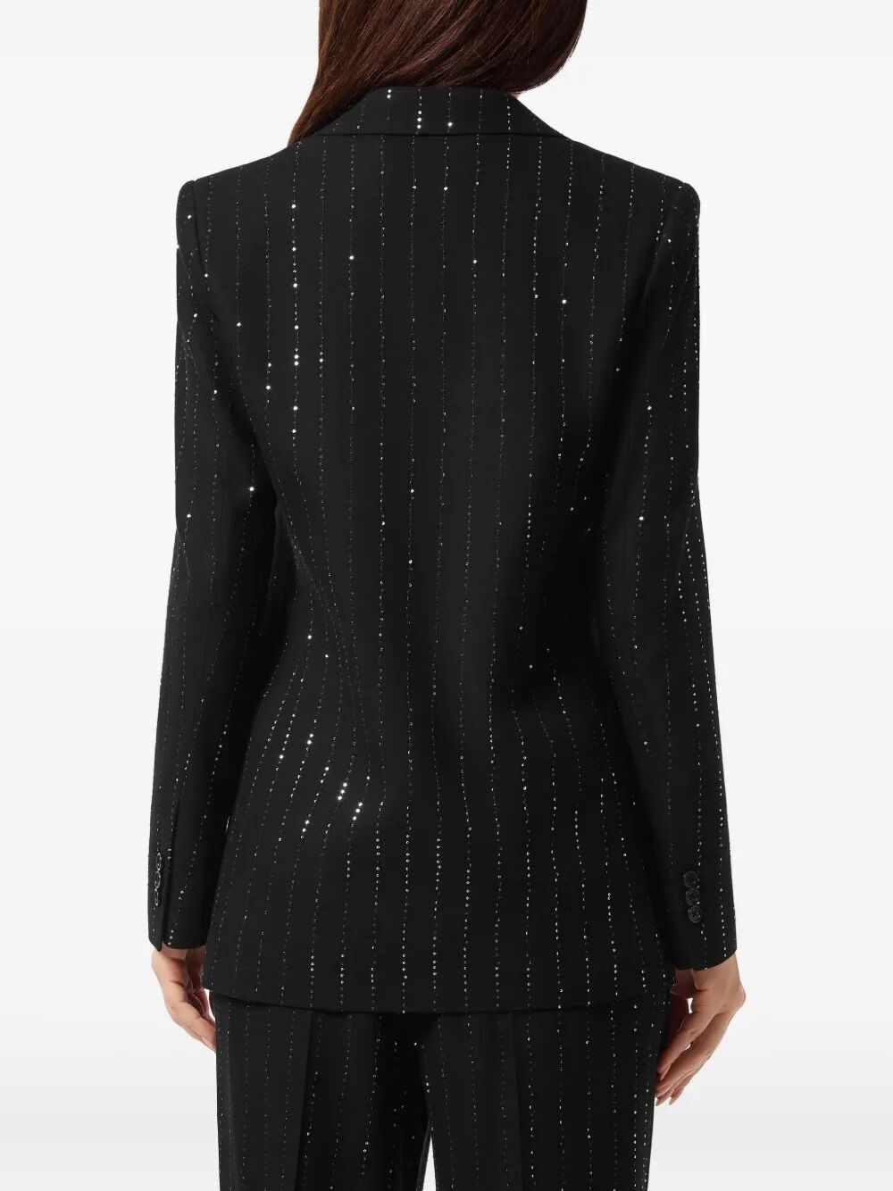 Pailettes Boyfriend Fit Blazer - 5