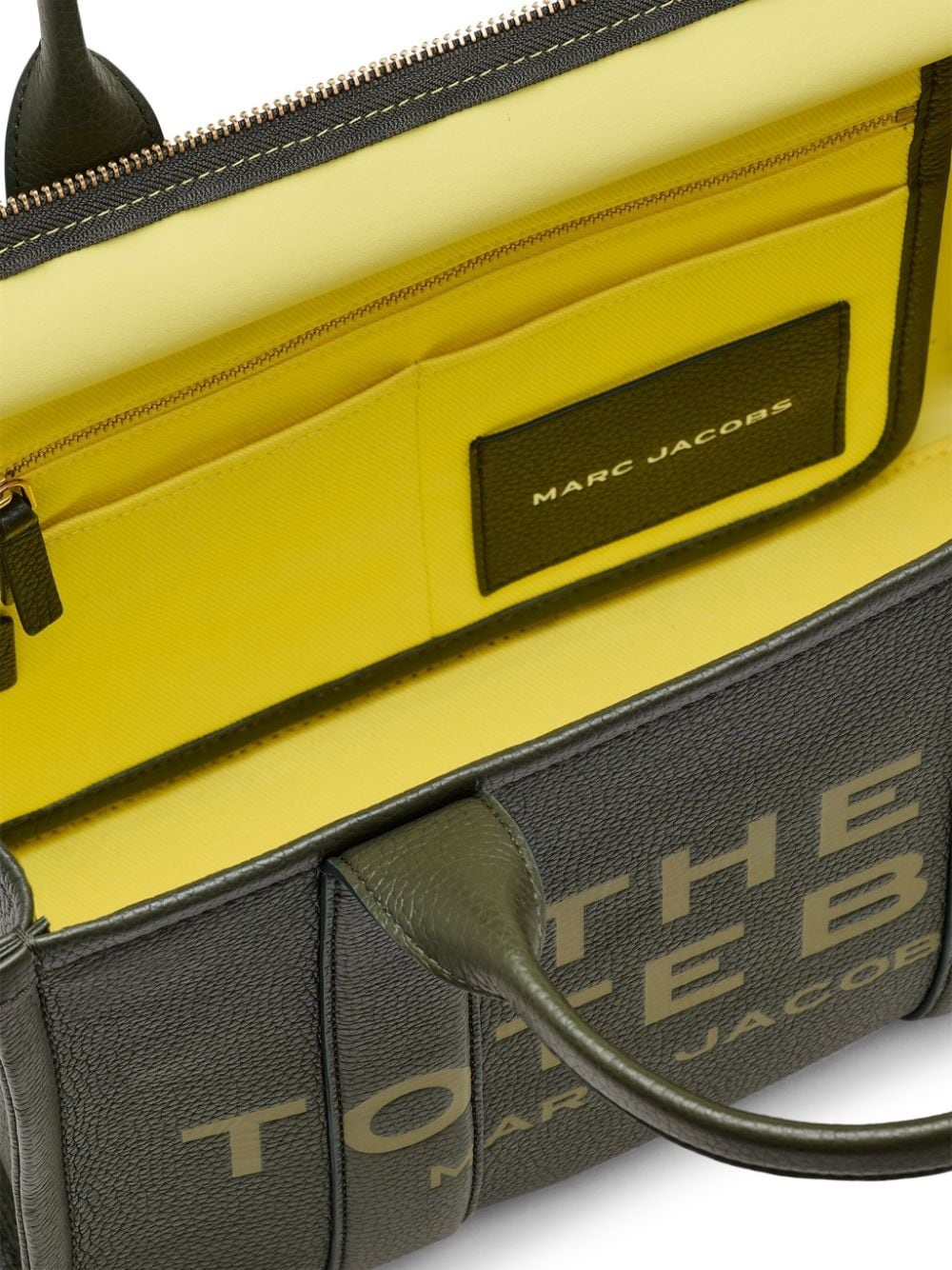 The Medium Leather Tote Bag - 5