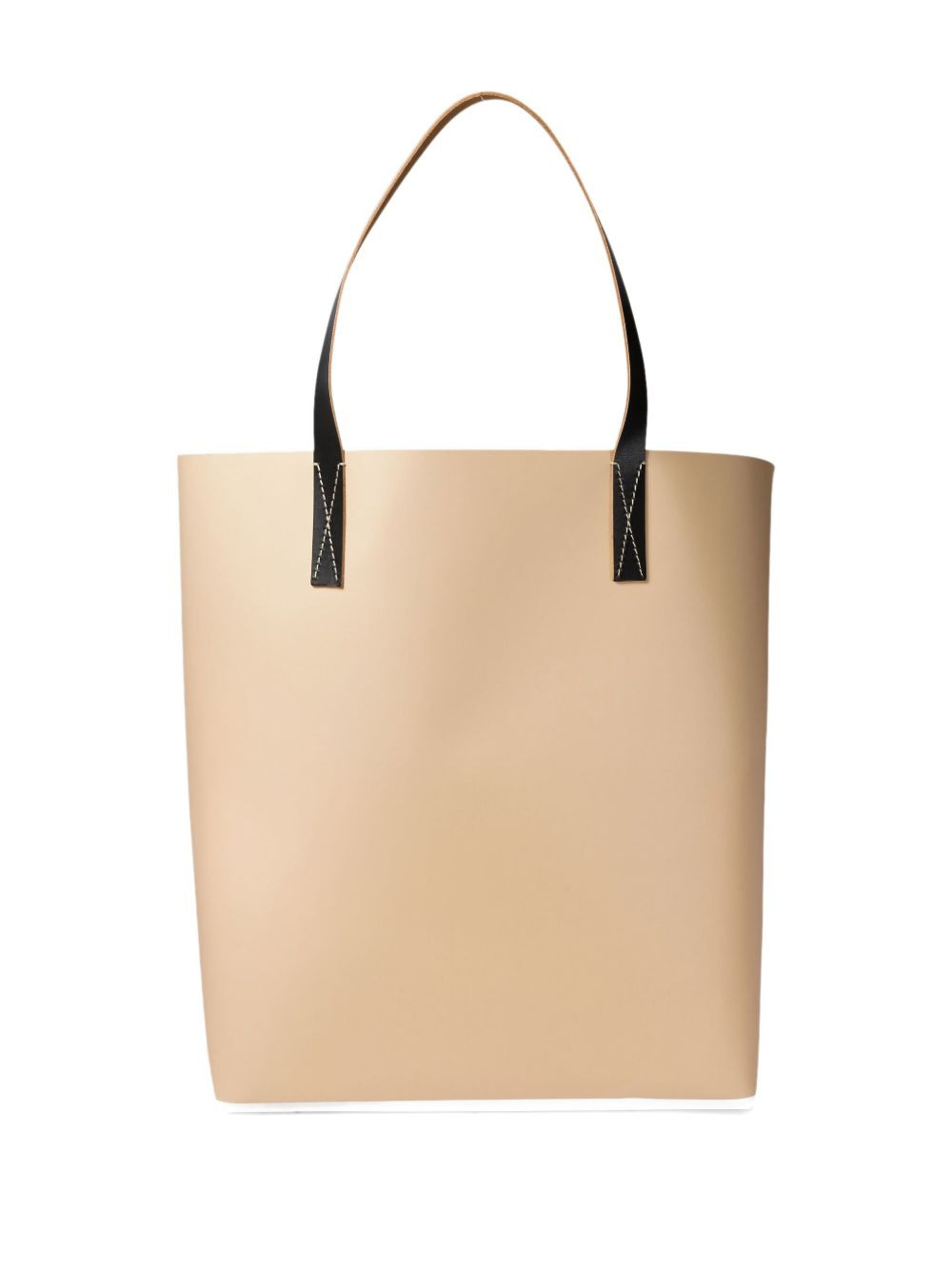 stripe-detail buckle tote bag - 3