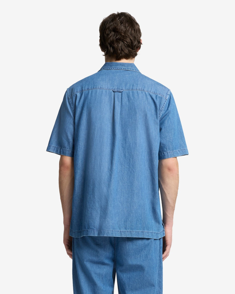 Leisure Denim Camp Shirt in Seabrook 5