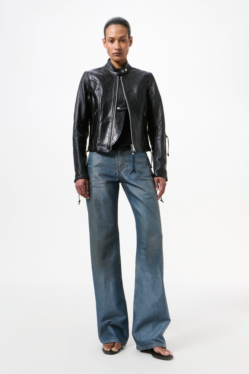 Our Legacy Yokai Jacket Whisker Black Buffed Lambskin outlook
