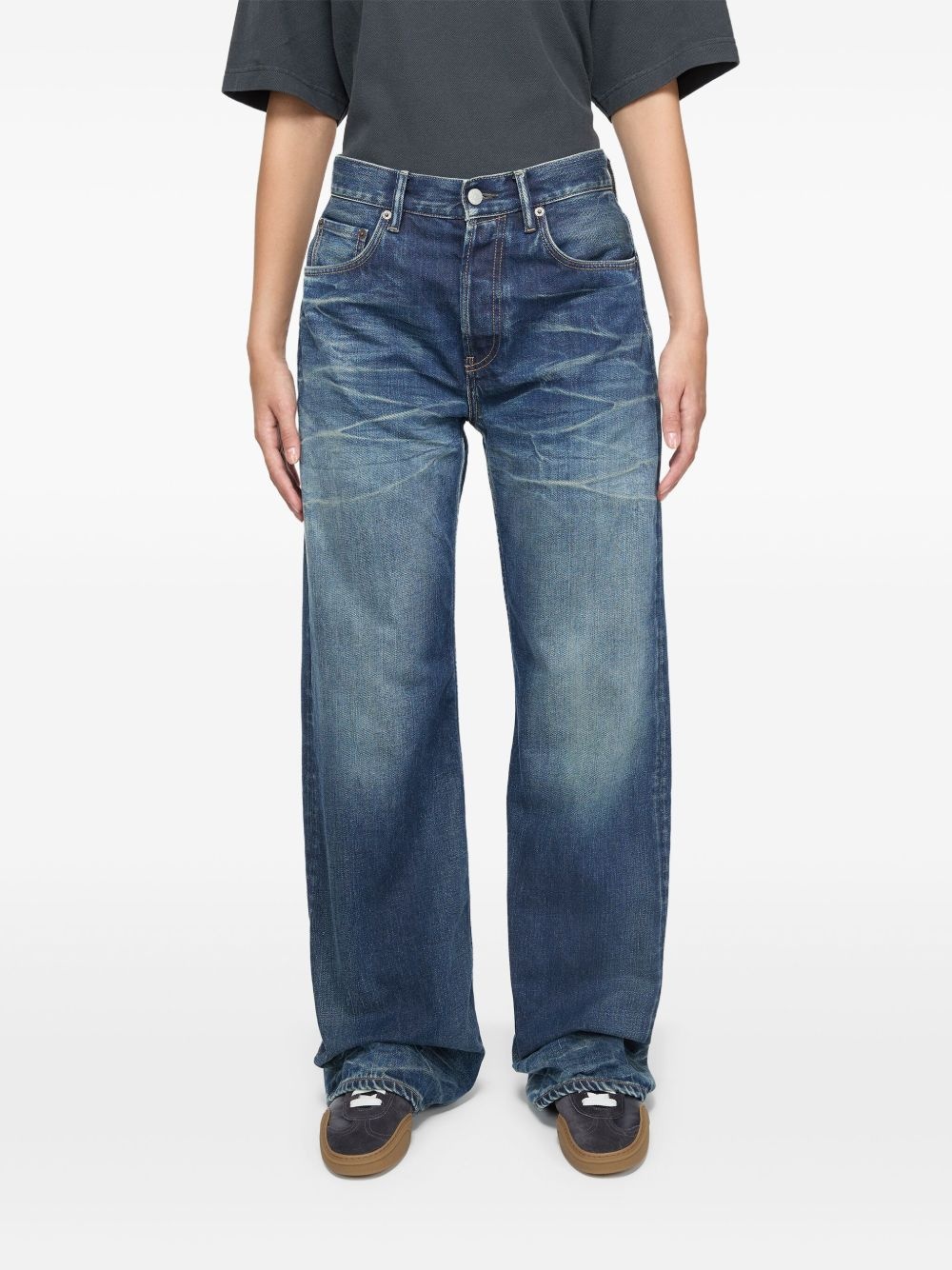 wide-leg jeans - 3