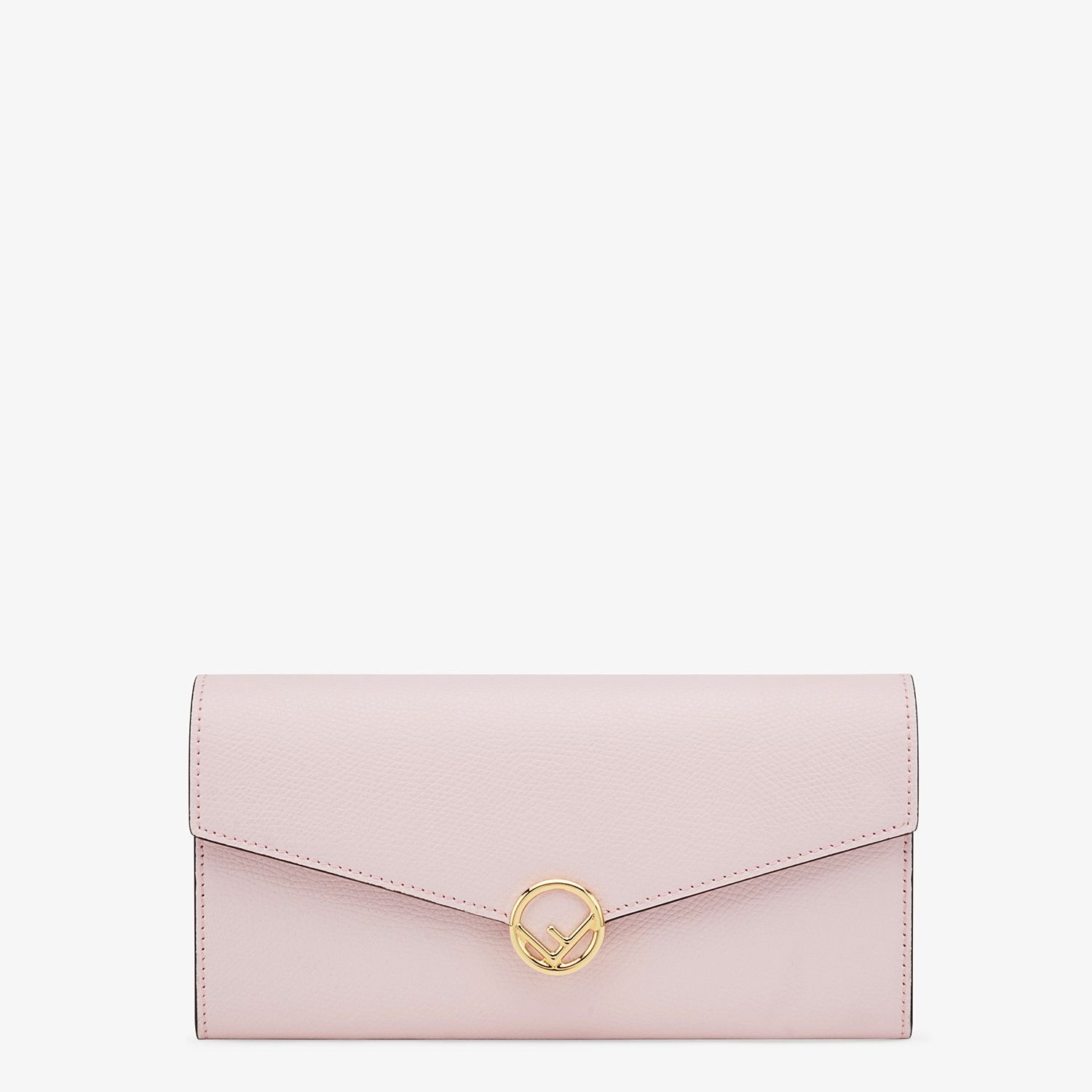 Pink leather wallet - 1