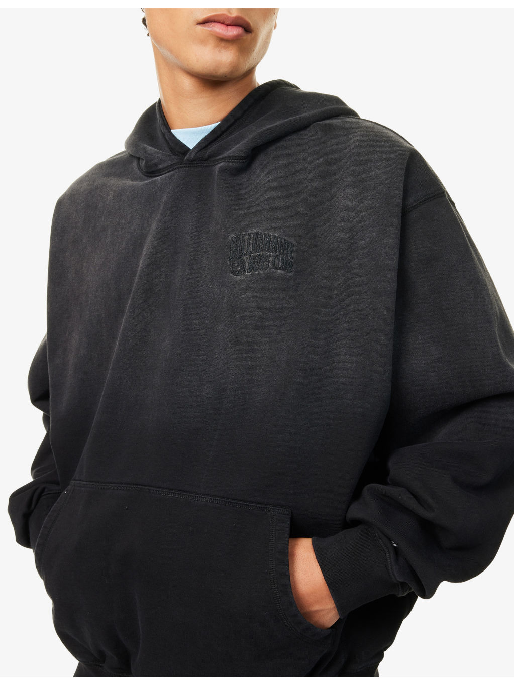 Oversized Arch Logo Popover Cotton-Jersey Hoody - 5