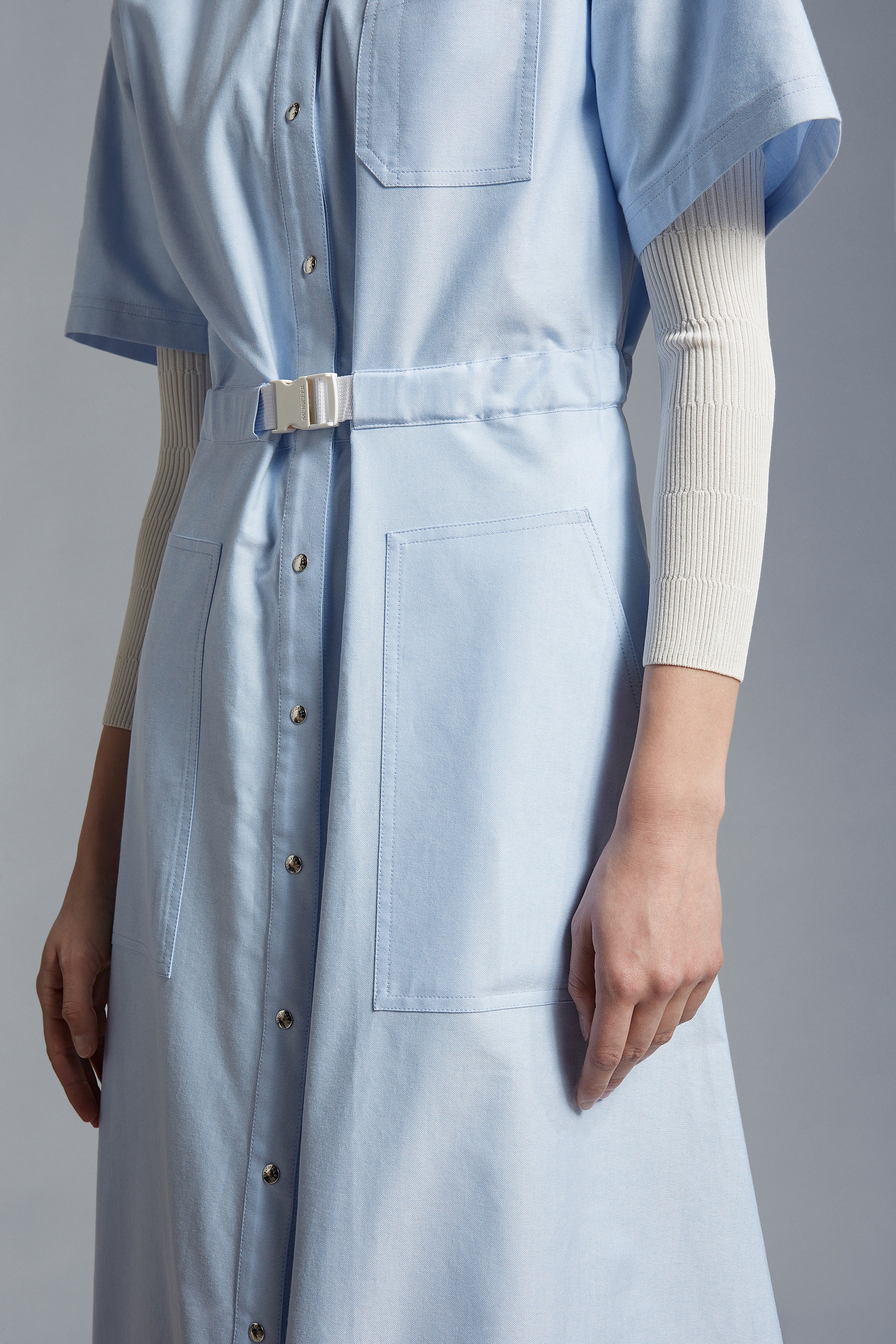 Cotton Shirt Dress - 6