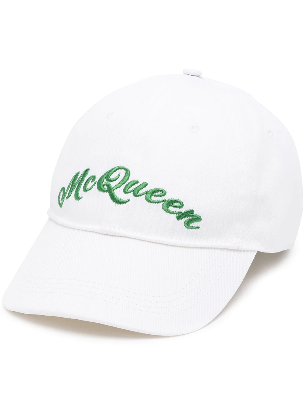 embroidered-logo baseball cap - 1