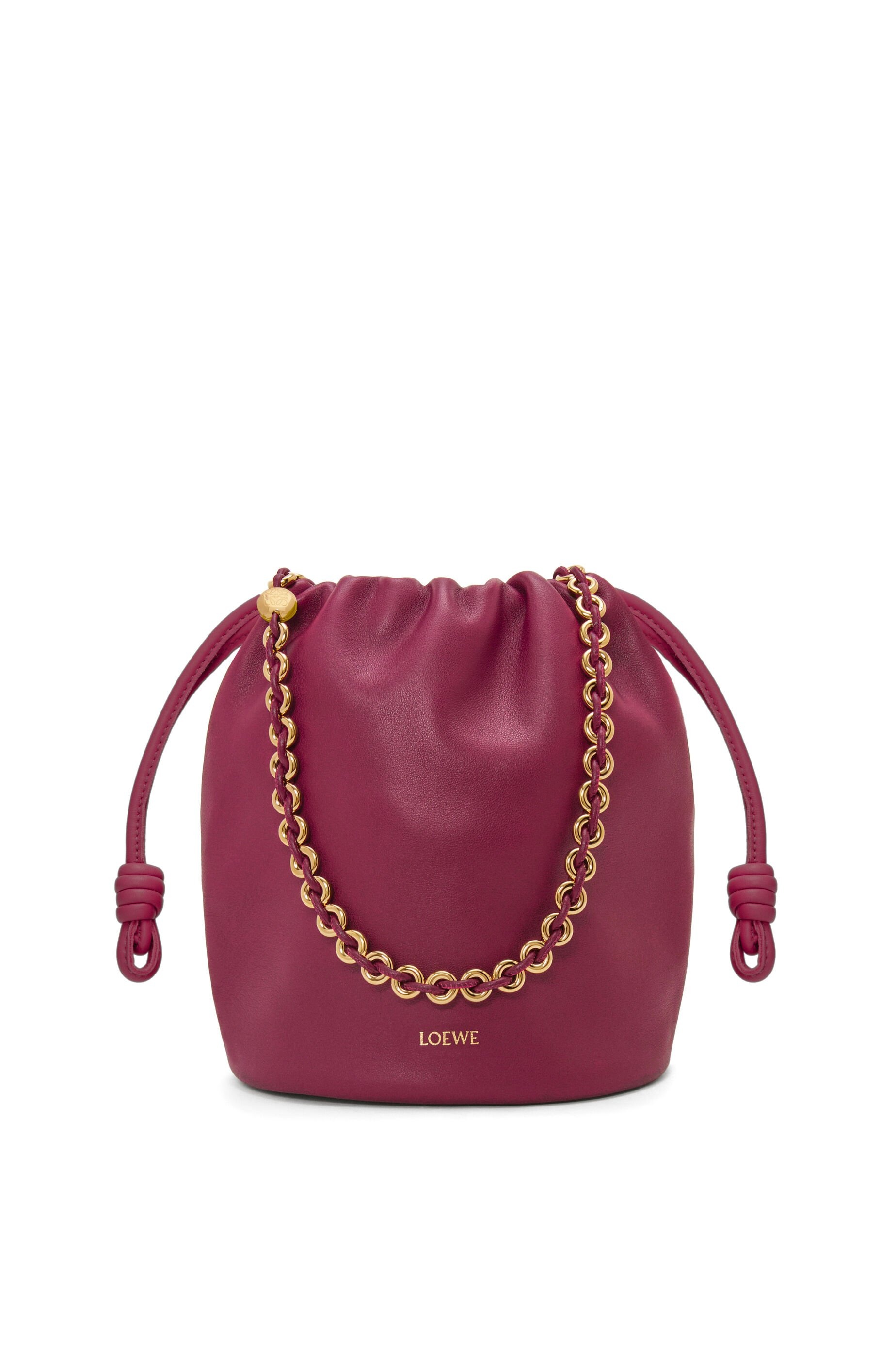 Flamenco Purse Bucket bag in mellow nappa lambskin - 1