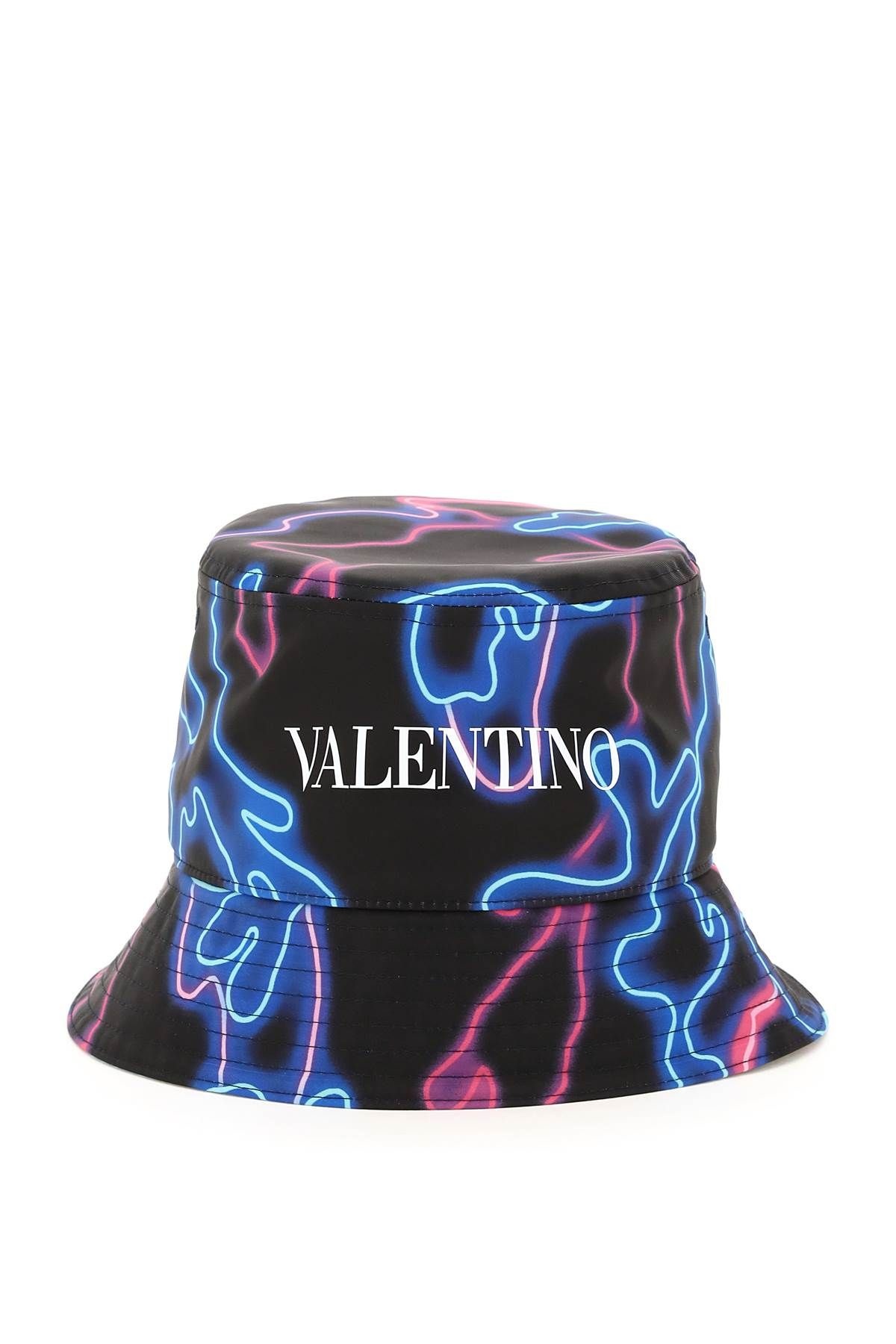 NEON CAMOU BUCKET HAT - 1