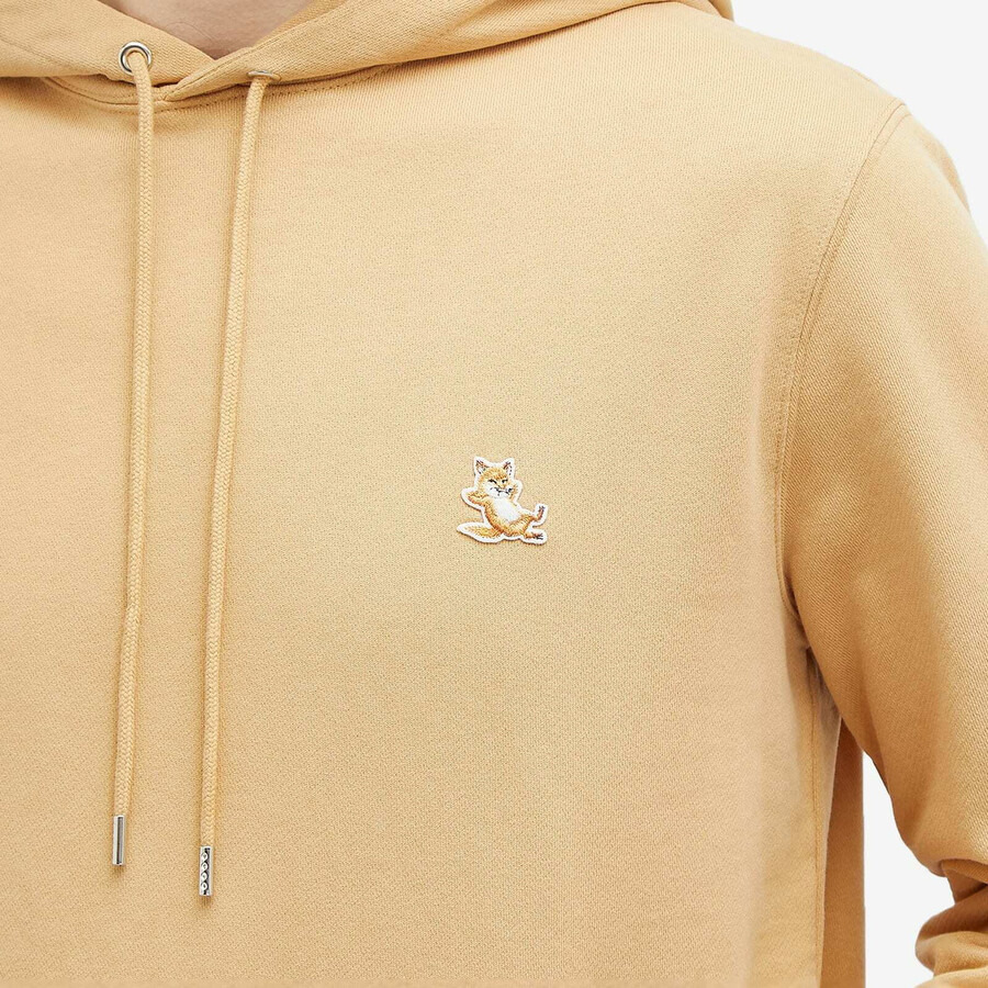 Maison Kitsune Chillax Patch Regular Hoodie Chamomile - 3