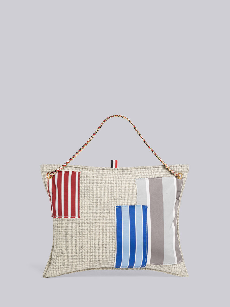 Prince Of Wales Patchwork Pillow Clutch 4