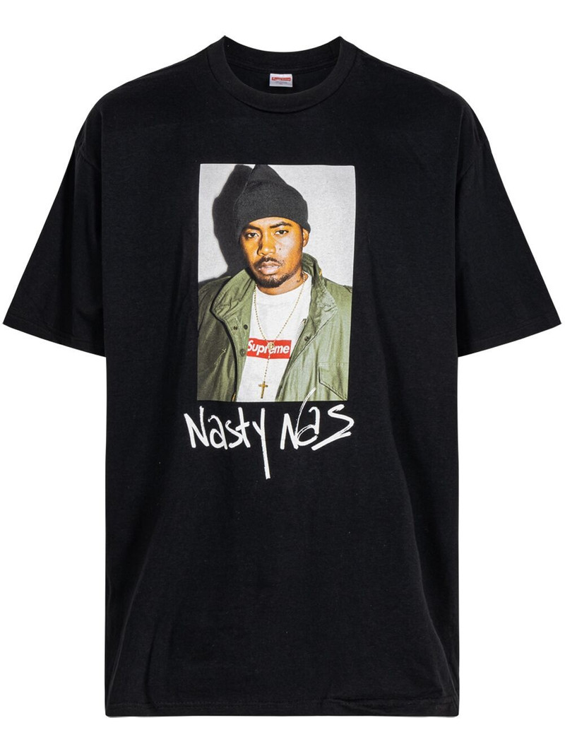 Nasty Nas "Black" crew neck T-shirt - 1