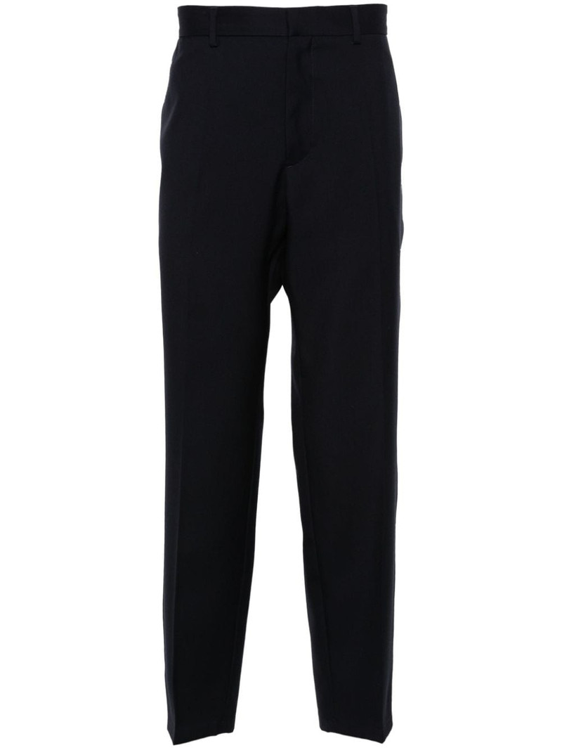 tapered-leg cropped trousers 1