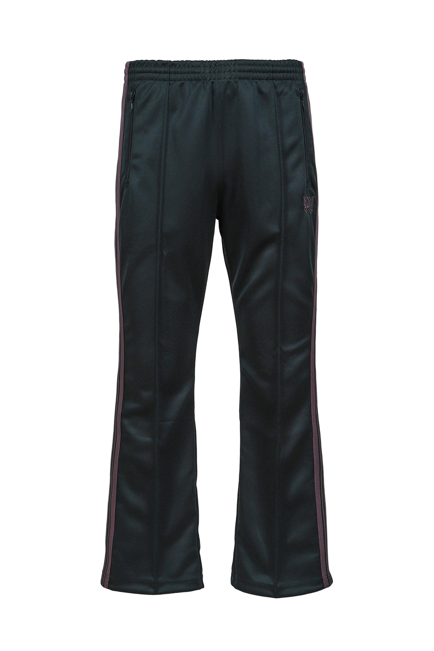 BOOT-CUT TRACK PANT - POLY SMOOTH / GRN - 8