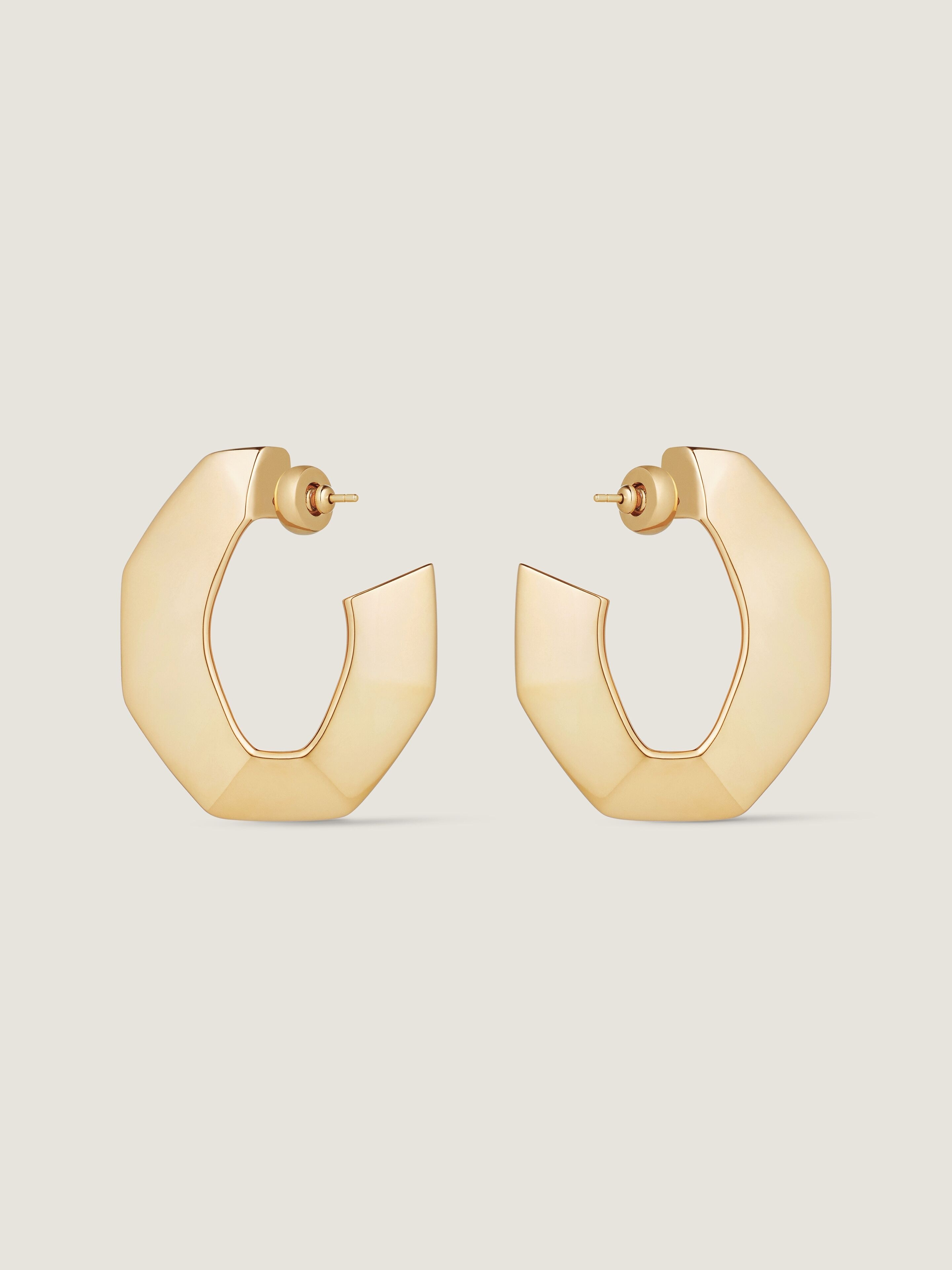 CHAIN EARRINGS IN METAL - 4