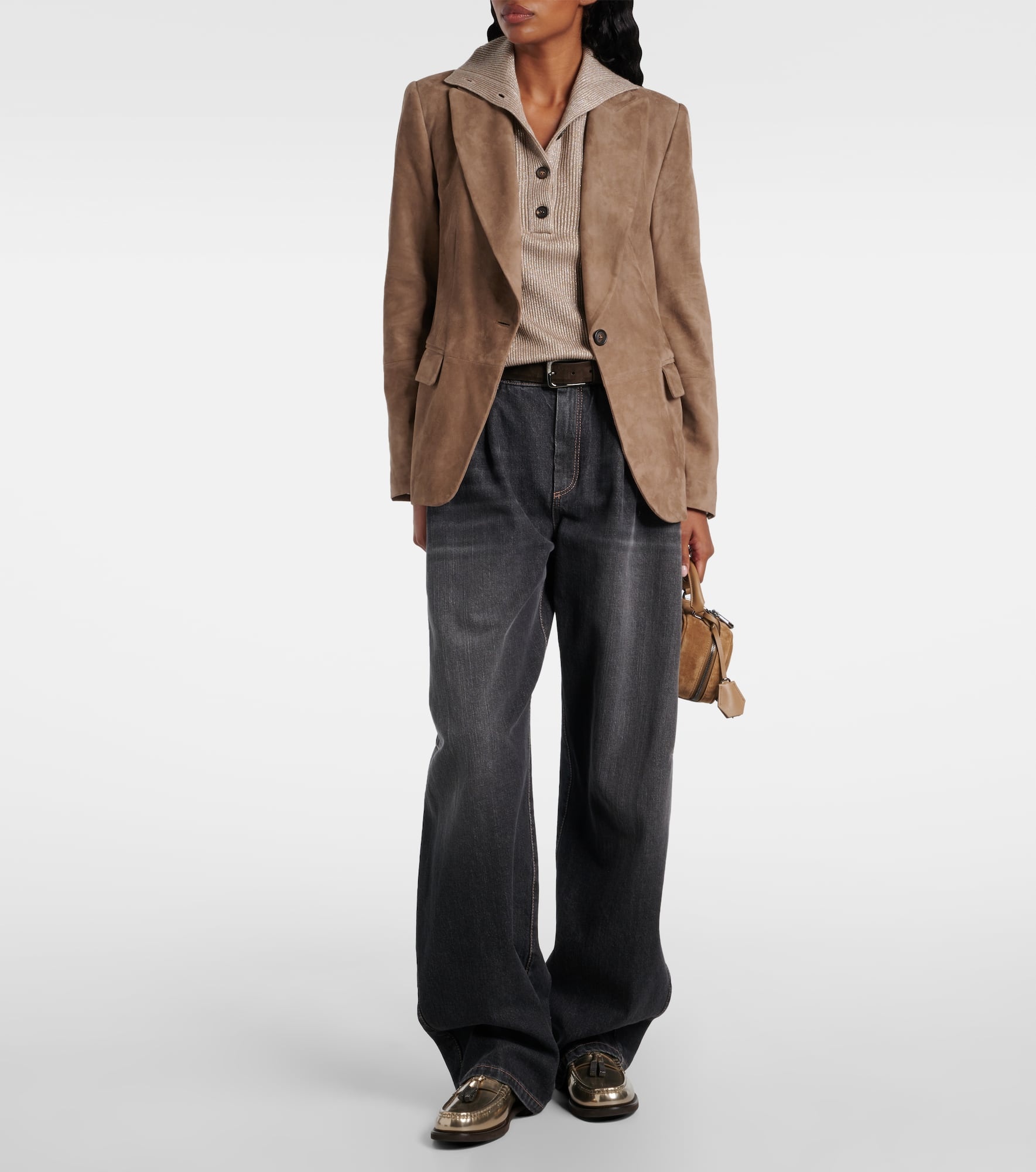 Suede blazer - 2