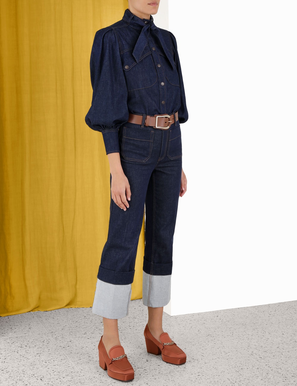 KALEIDOSCOPE CUFFED JEAN - 3