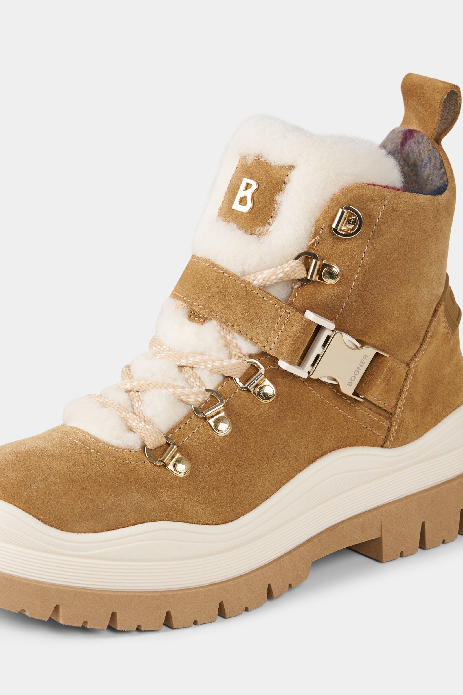 Arosa Ankle boots in Brown/Off-white - 7