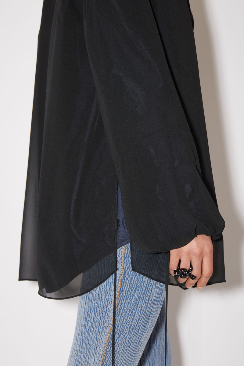 Acne Studios Knot ring - Black outlook