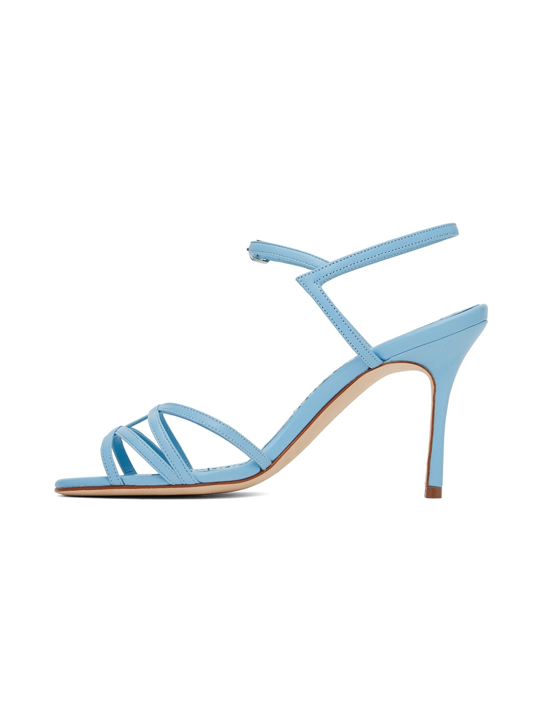 Blue Solisa Heeled Sandals - 3