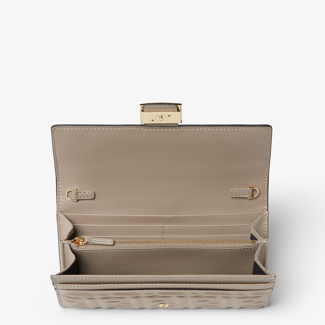 Baguette Continental Wallet With Chain - 4