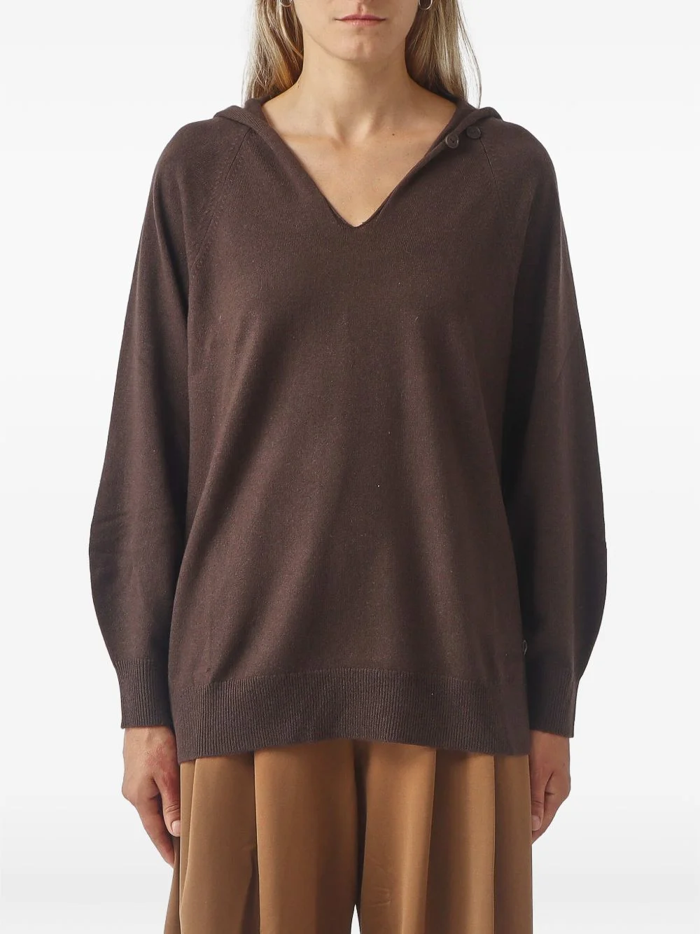 Eguale button-detail sweater - 1