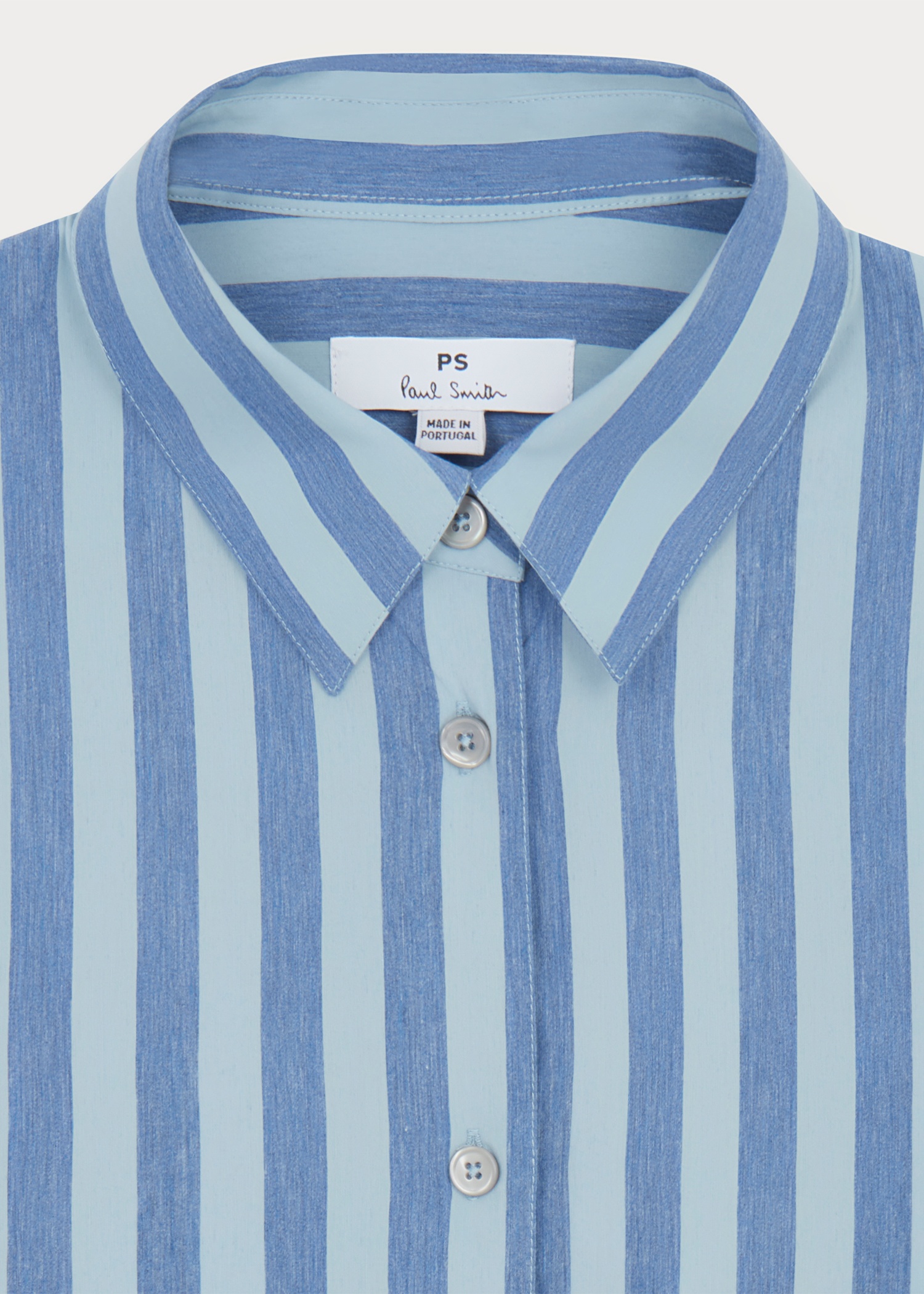 Women's Viscose-Blend Stripe Shirt - 2