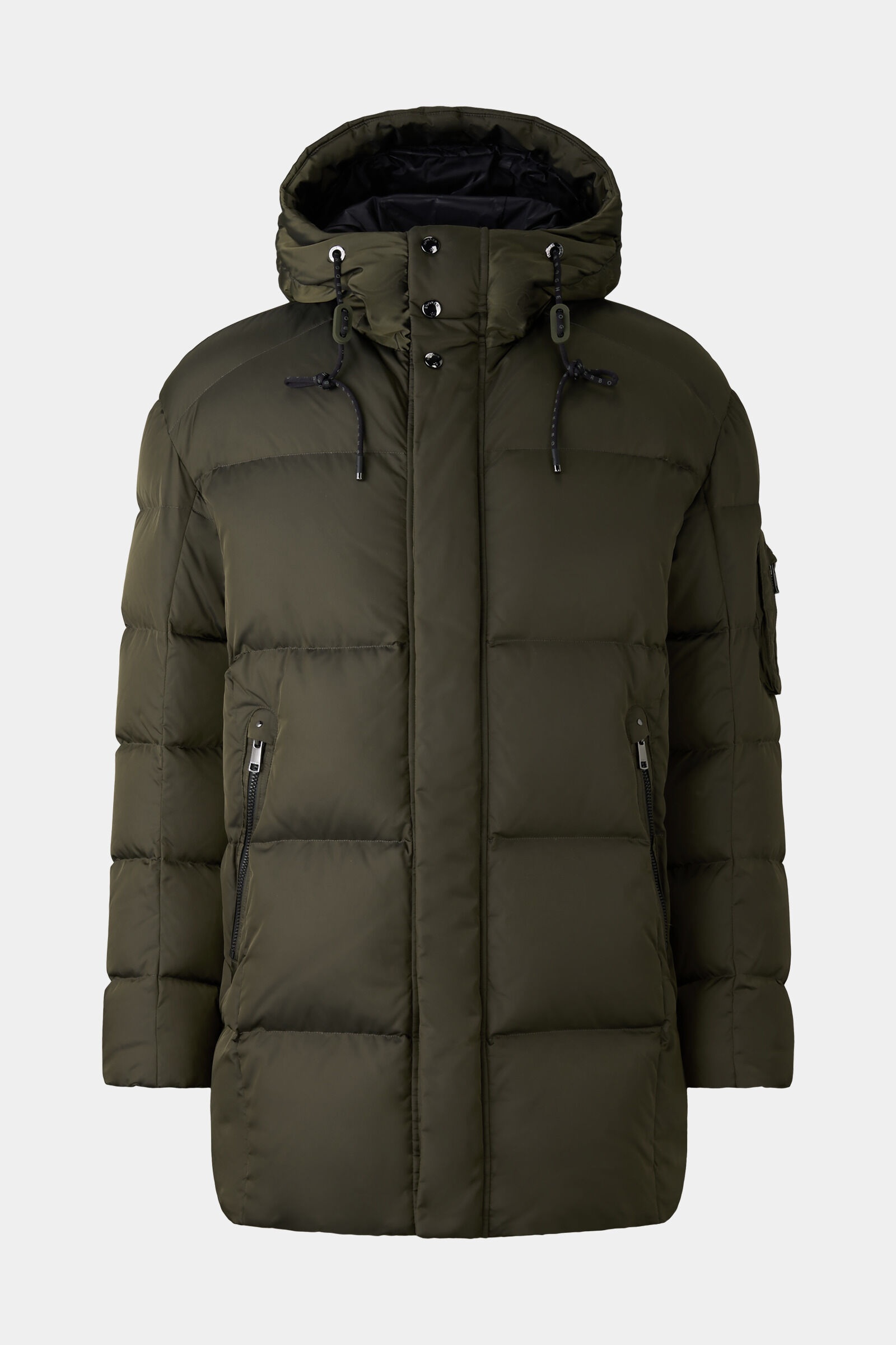 Jones Down jacket in Olive green - 7