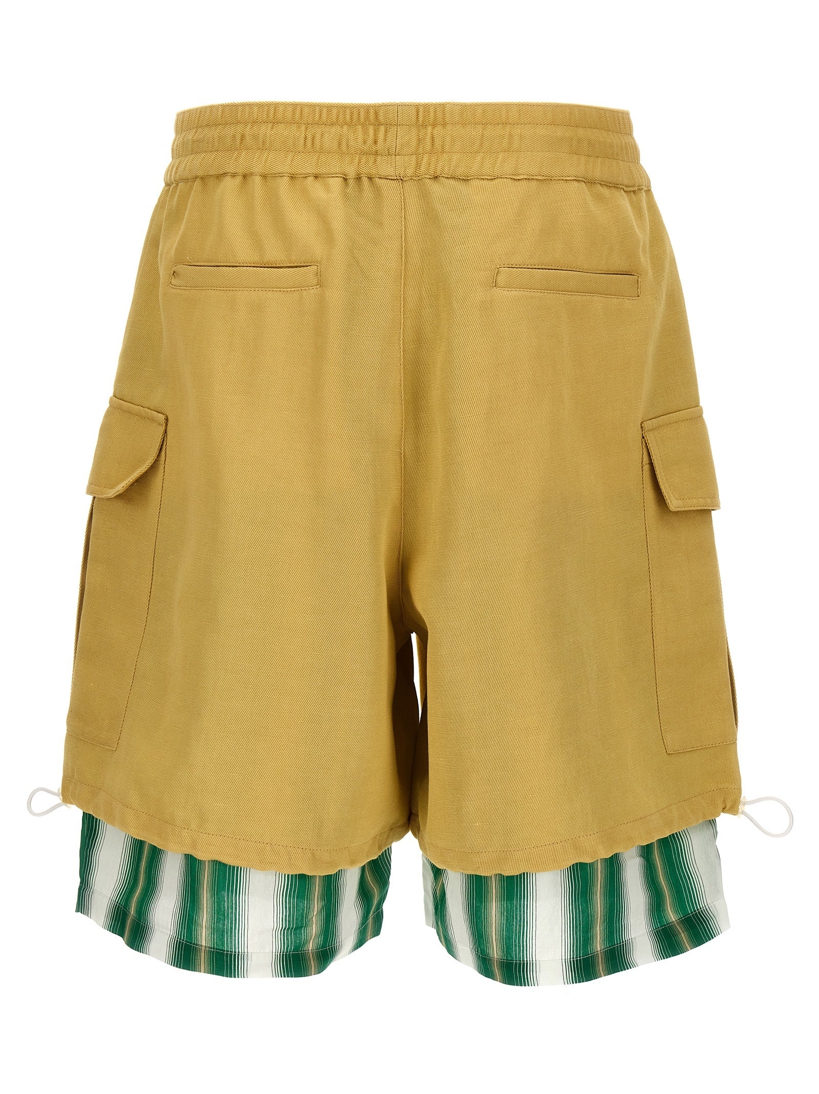 Wales Bonner Men 'Roam Cargo' Bermuda Shorts - 2