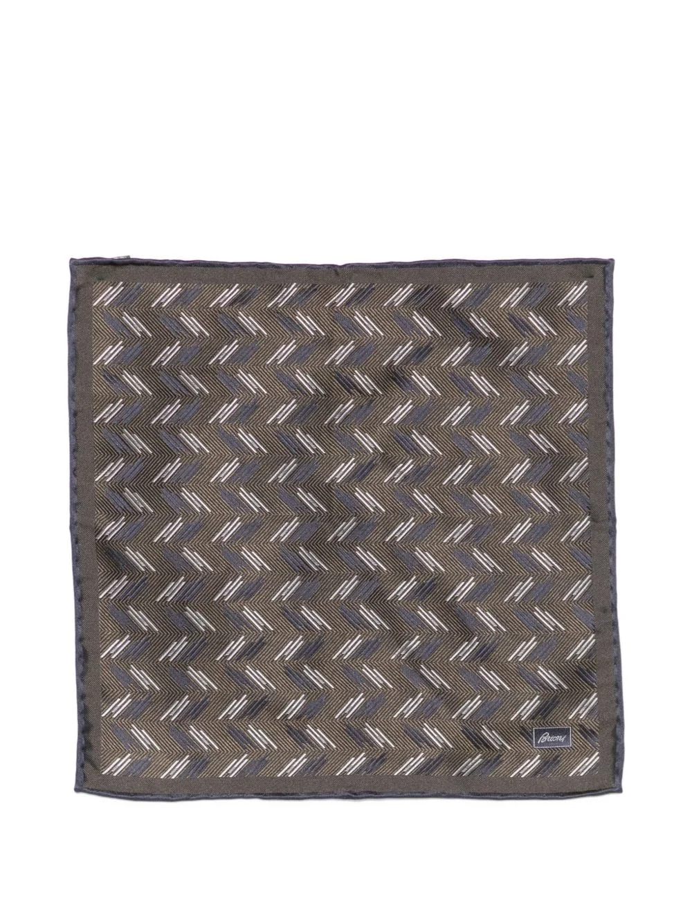 Pritned silk foulard - 1