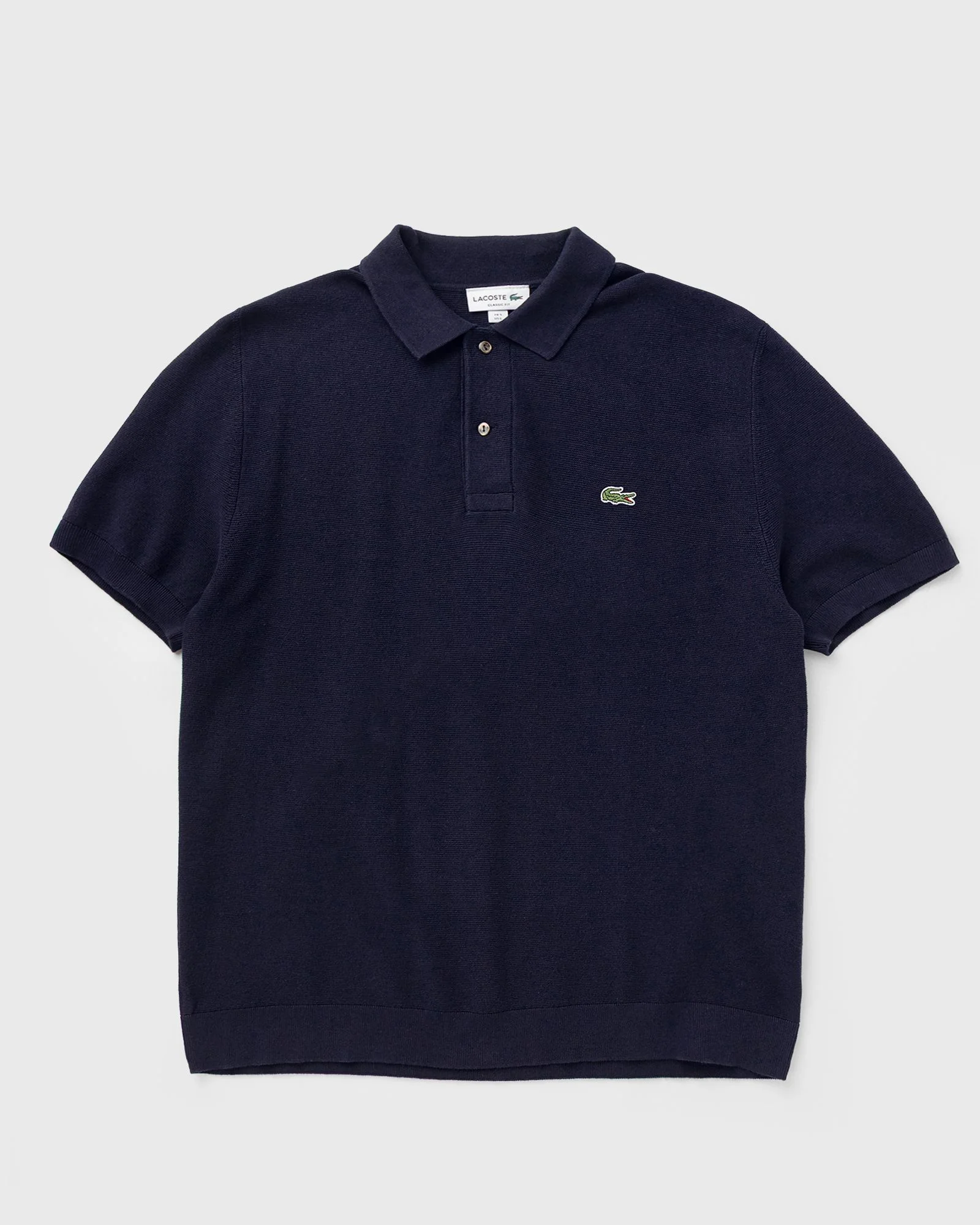 Classic Fit Knitted Polo Shirt - 1