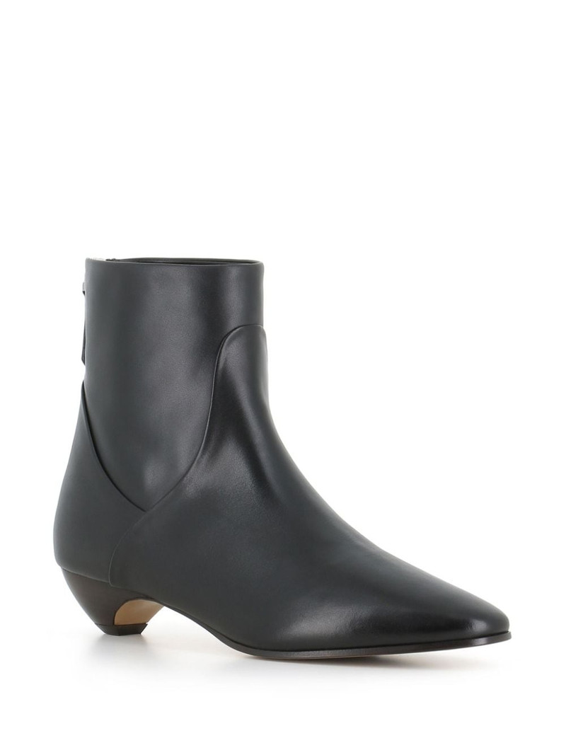 LE MONDE BÉRYL leather ankle boots outlook