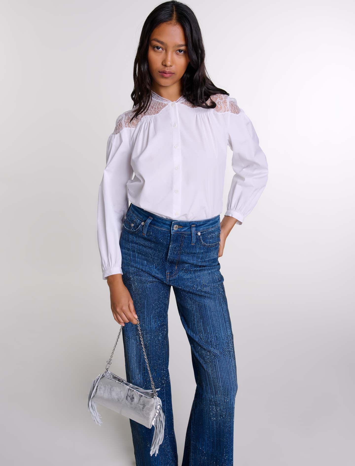 Lace shirt - 8