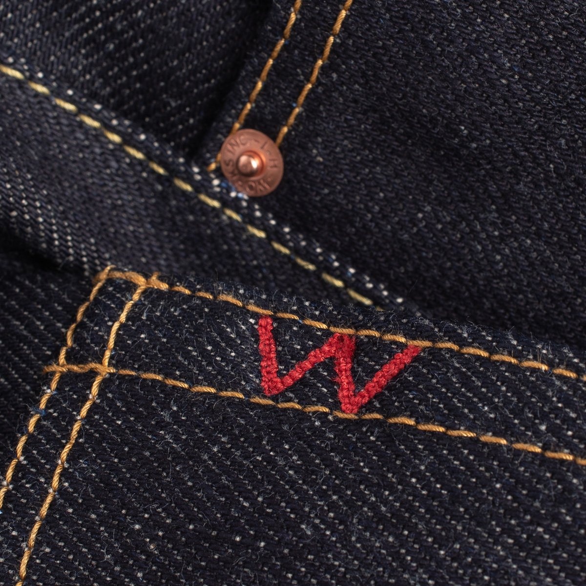 IH-555-XHS 25oz Selvedge Denim Super Slim Cut Jeans - Indigo - 11