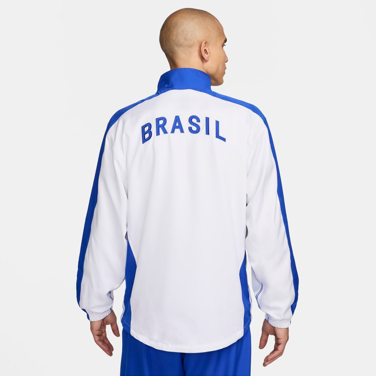 Nike Brazil 1998 Reissue Football Replica Tracksuit Jacket 'White Lyon Blue'  FZ6681-100 - 2