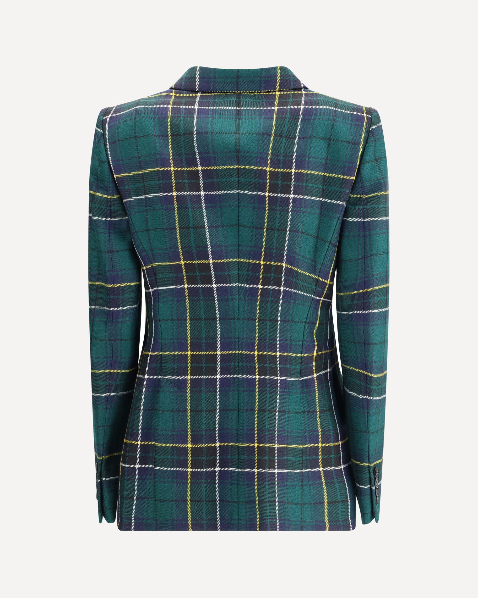 Check patterned Blazer - 2
