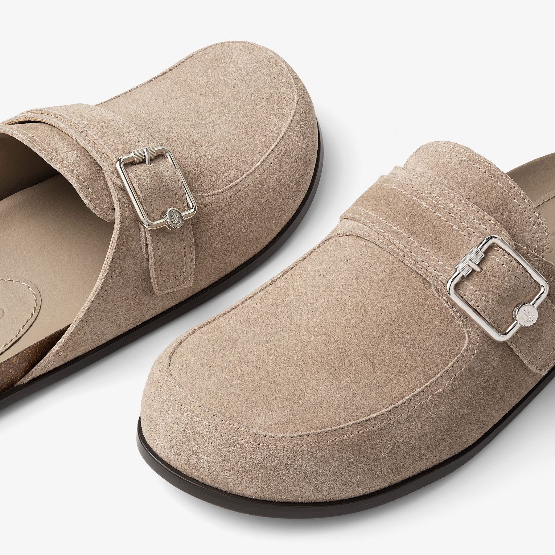 Etta Mule
Stone Velvet Suede Mules - 3