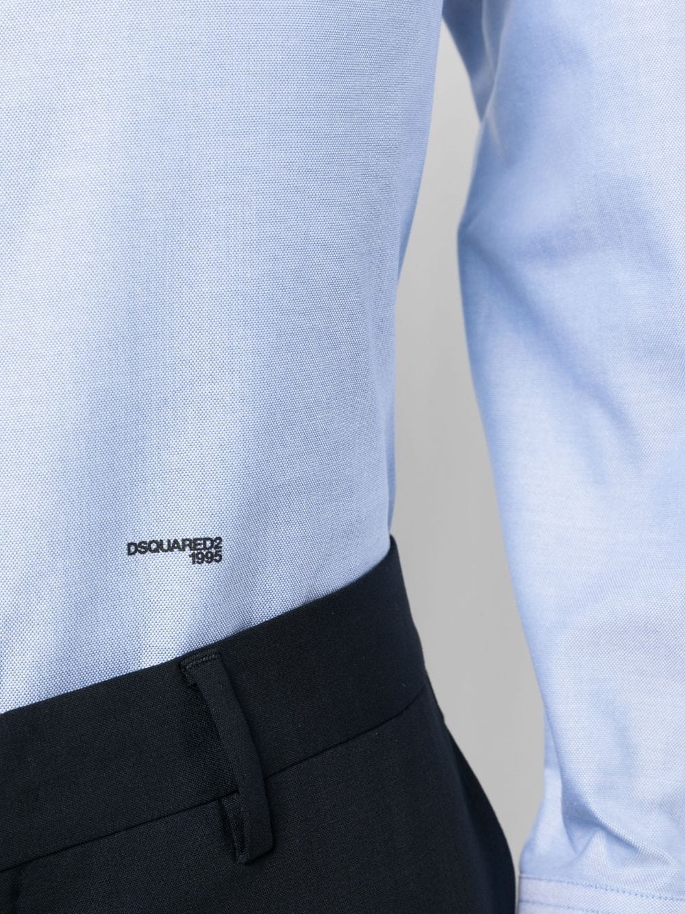 logo-print long-sleeve shirt - 5