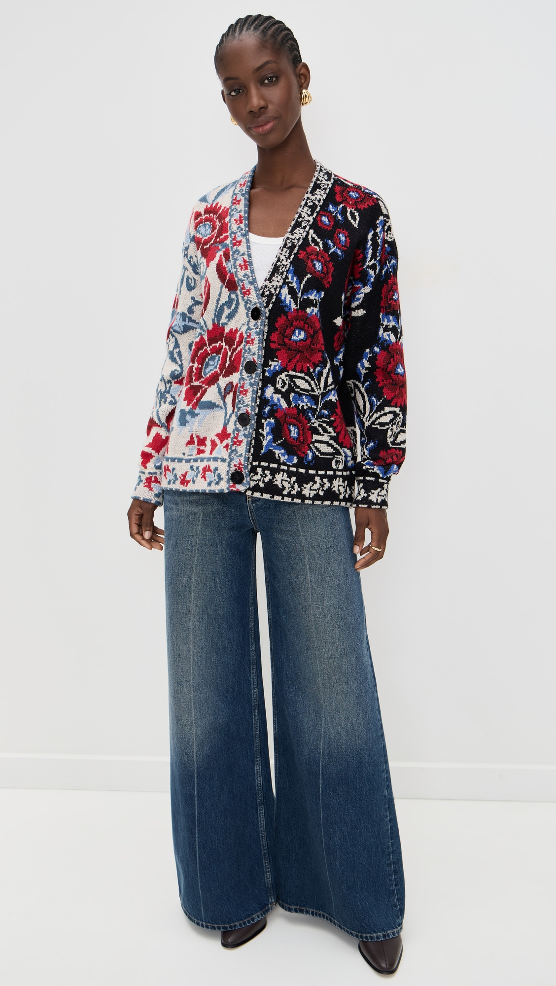 Mixed Valentina Black Knit Cardigan - 4