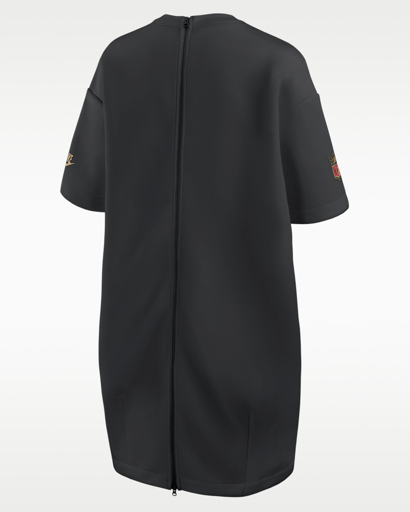 San Francisco 49ers Rivalries Collection Oversized Tech Fleece Women's Nike NFL Dress 11
