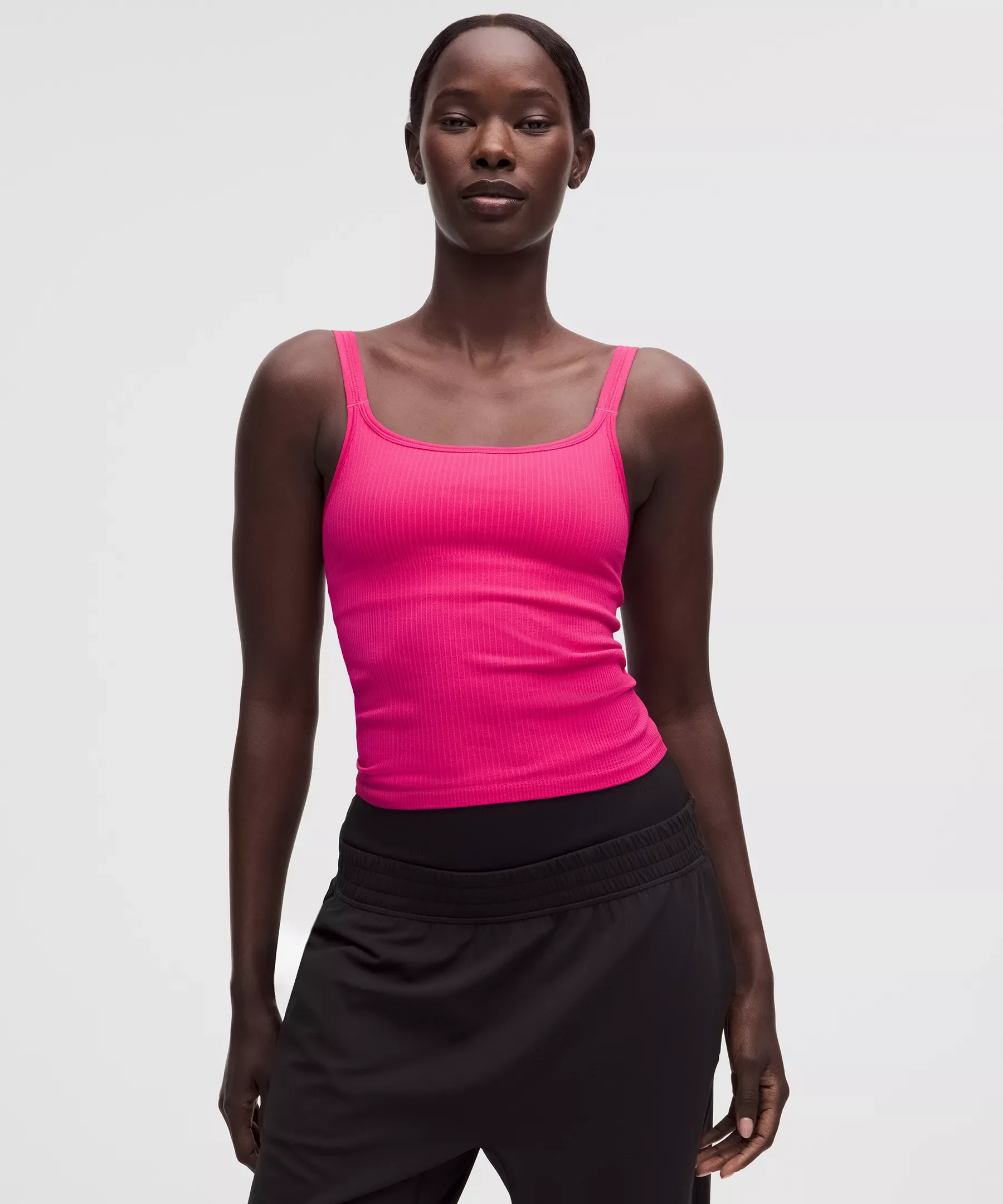 Ebb to Street Scoop-Neck Cropped Tank Top *Light Support, B/C Cup - 1