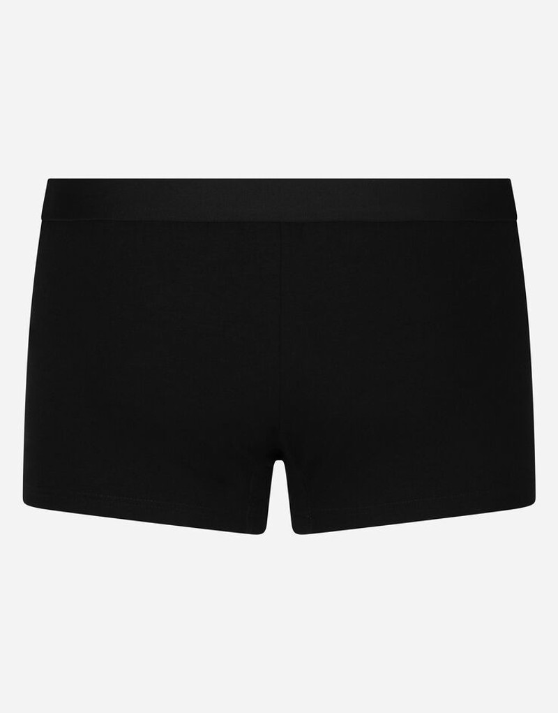 Dolce & Gabbana Two-way-stretch jersey regular-fit boxers with emblem outlook