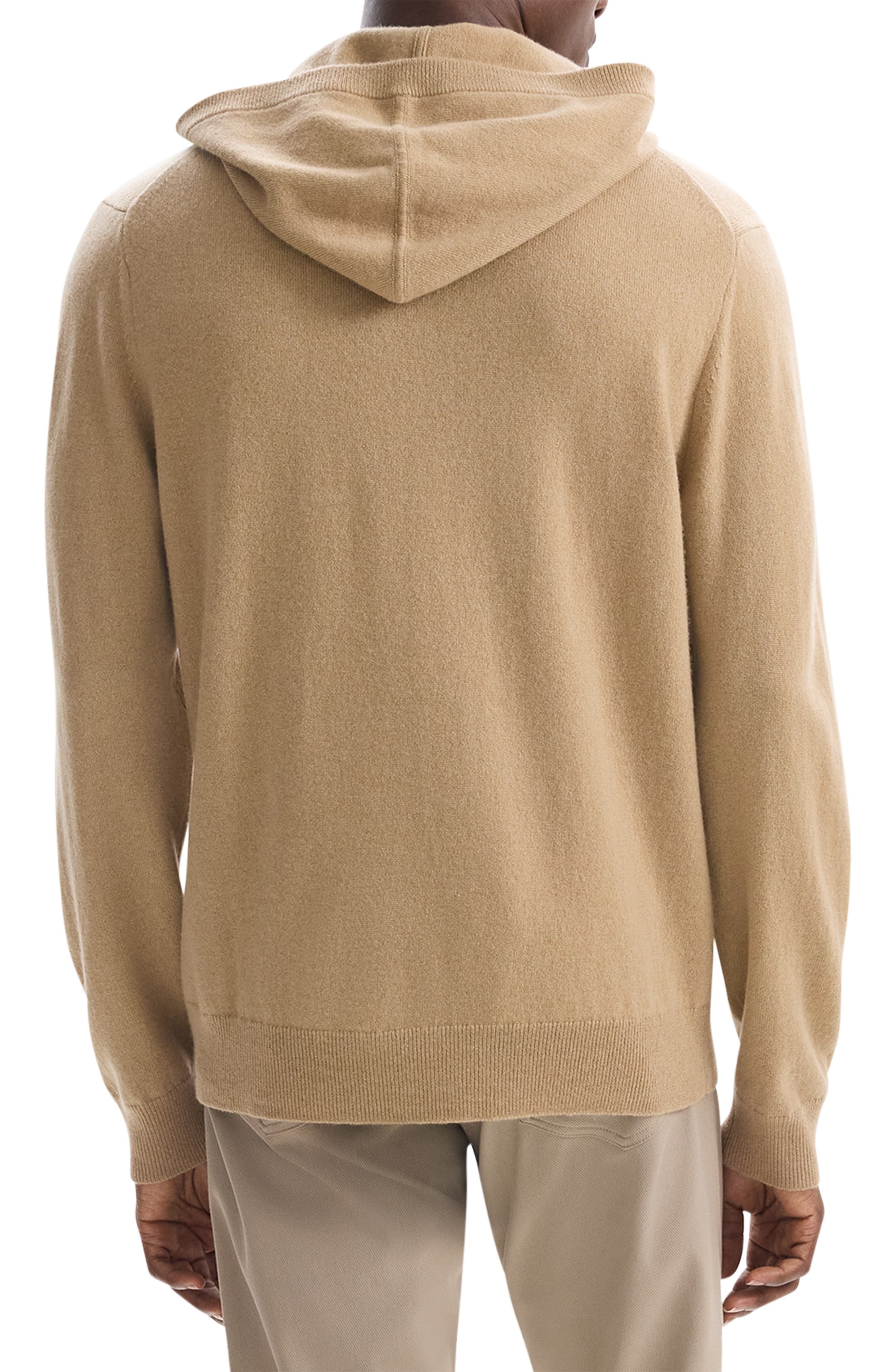 Theory Hilles Cashmere Hoodie in New Camel at Nordstrom - 2