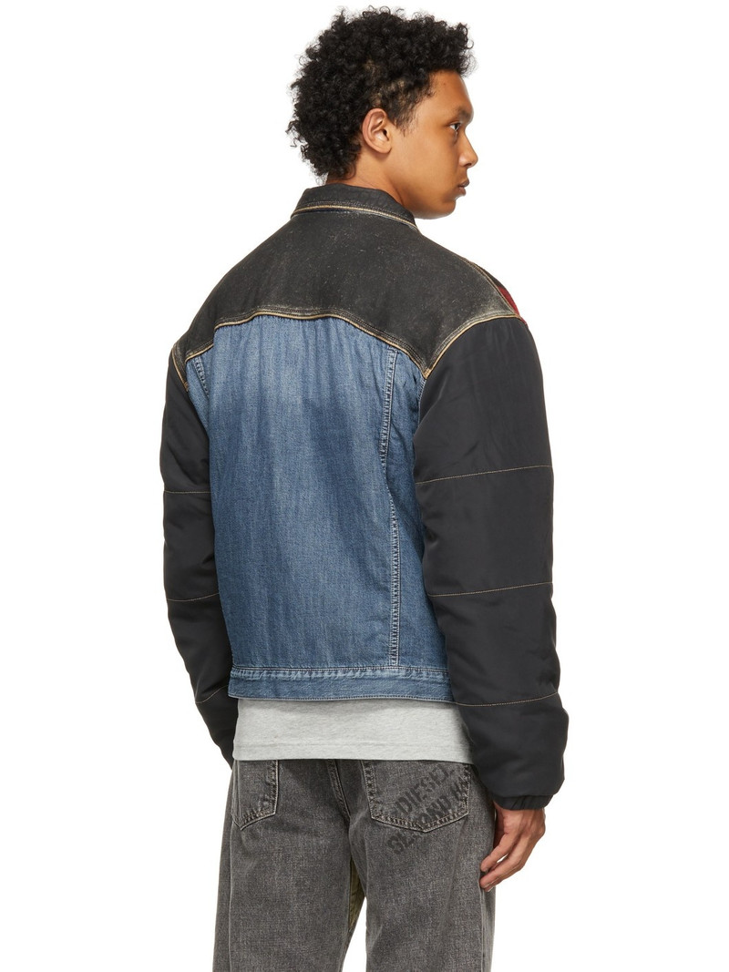Blue D4D Denim J1 Lumberjack Jacket 3