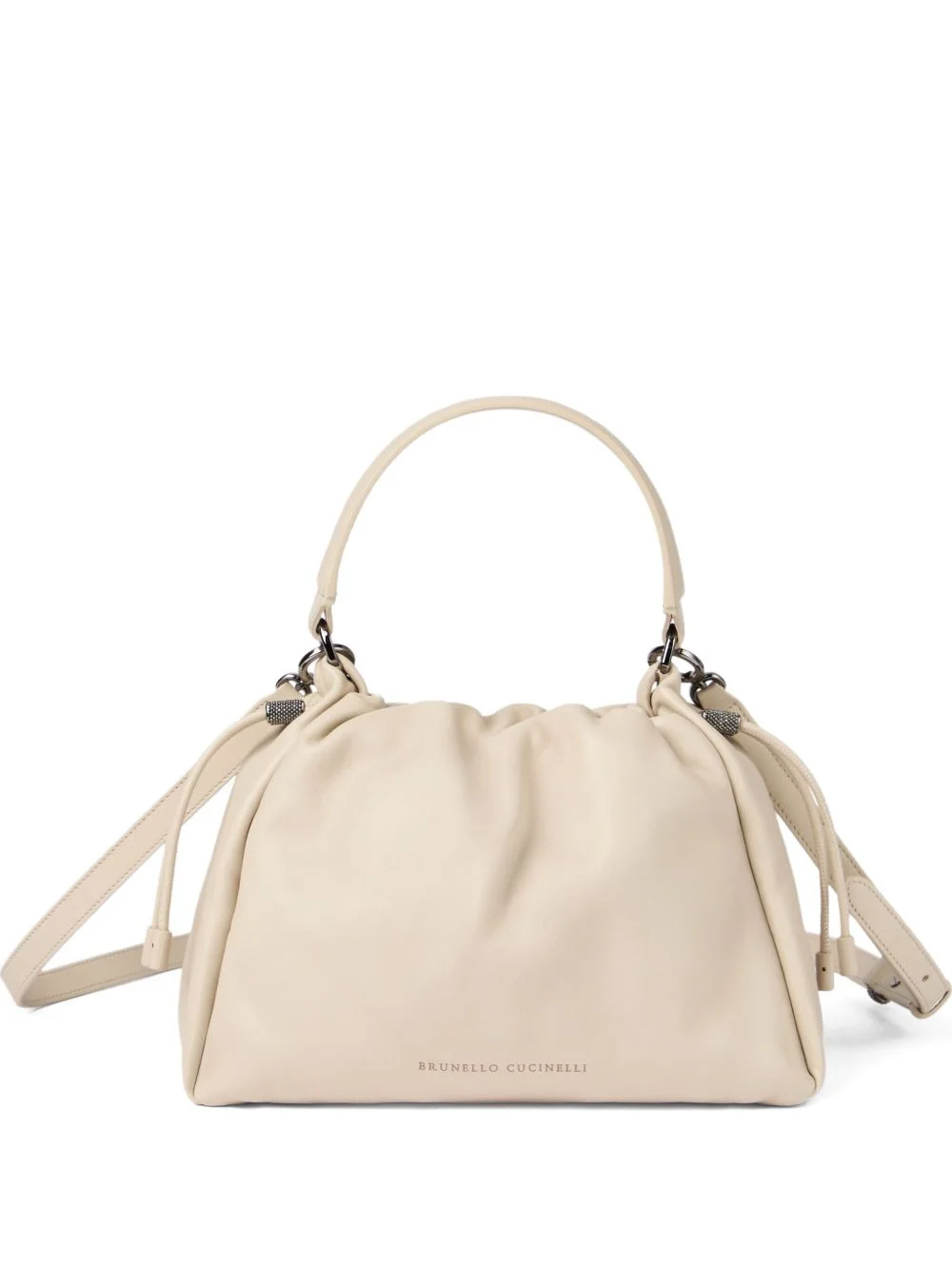 small Mellow leather cross bucket bag - 1