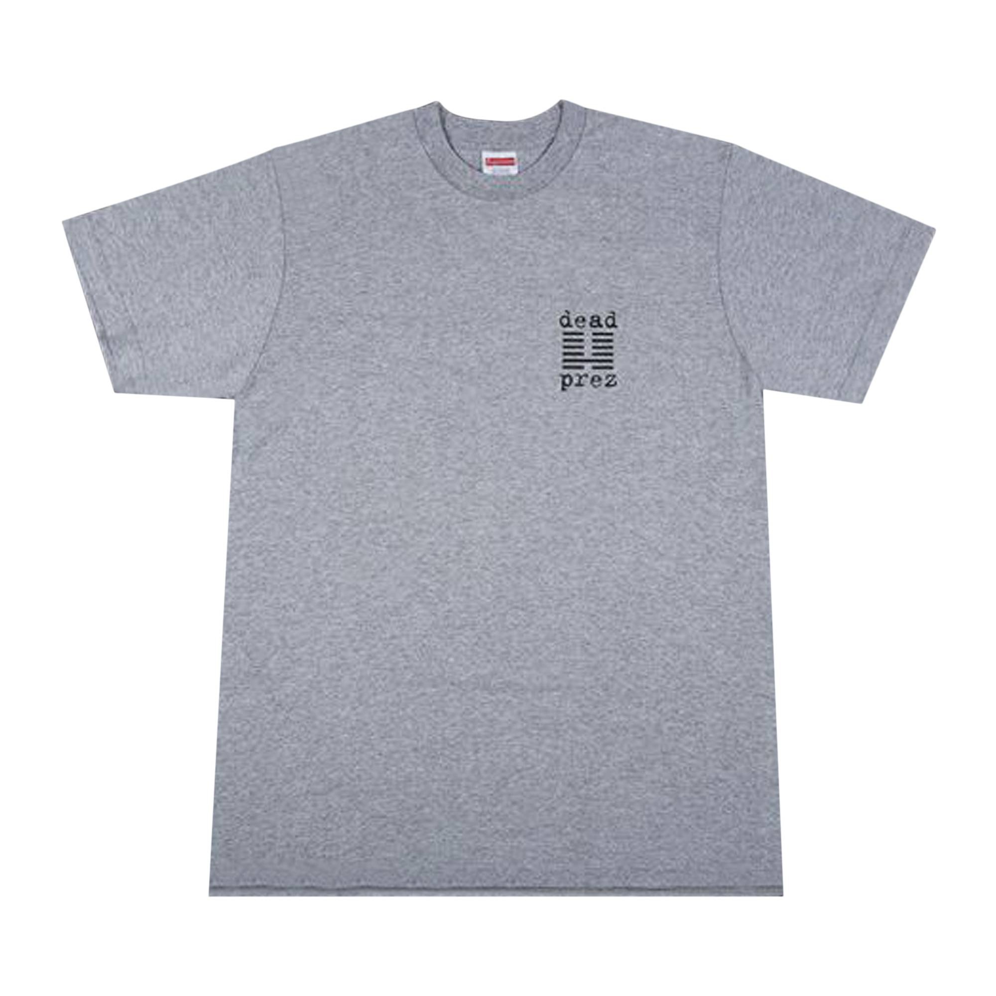 Supreme x Dead Prez Tee 'Grey' - 1