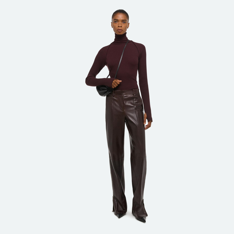 Helmut Lang LEATHER ZIP PANTS outlook