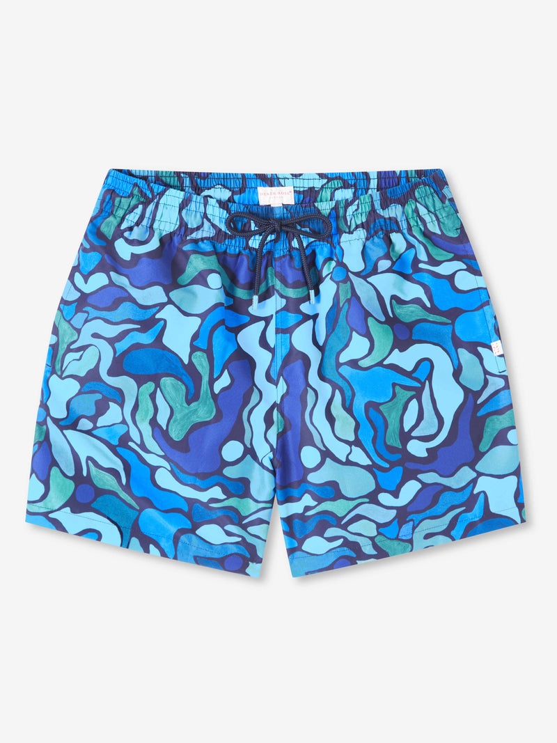 Men's Short Swim Shorts Maui 52 Navy - 1