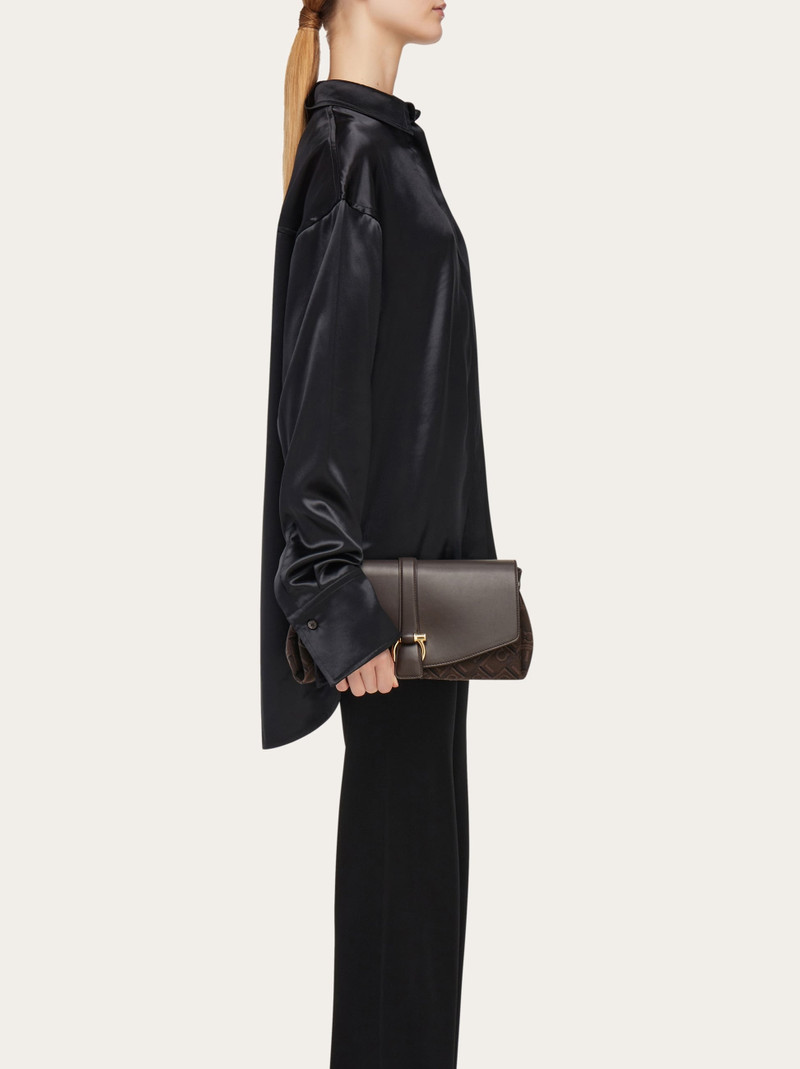 FERRAGAMO Front flap crossbody bag (M) outlook