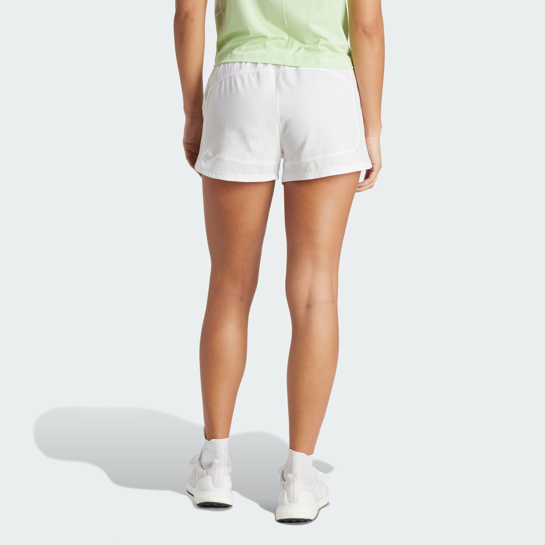 Pacer Training 3-Stripes Woven High-Rise Shorts - 3