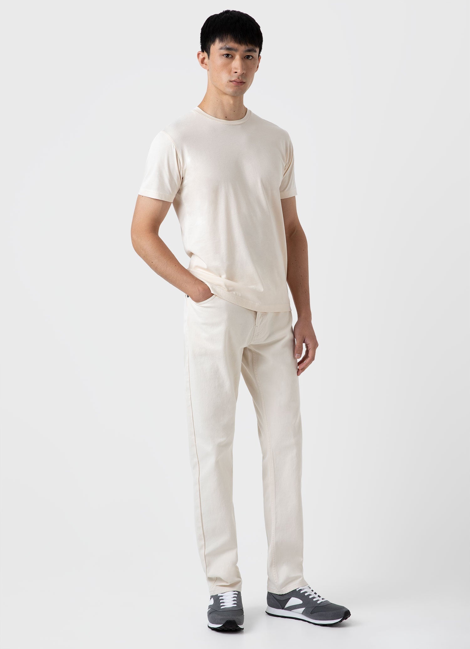 Natural 5 Pocket Trouser - 3